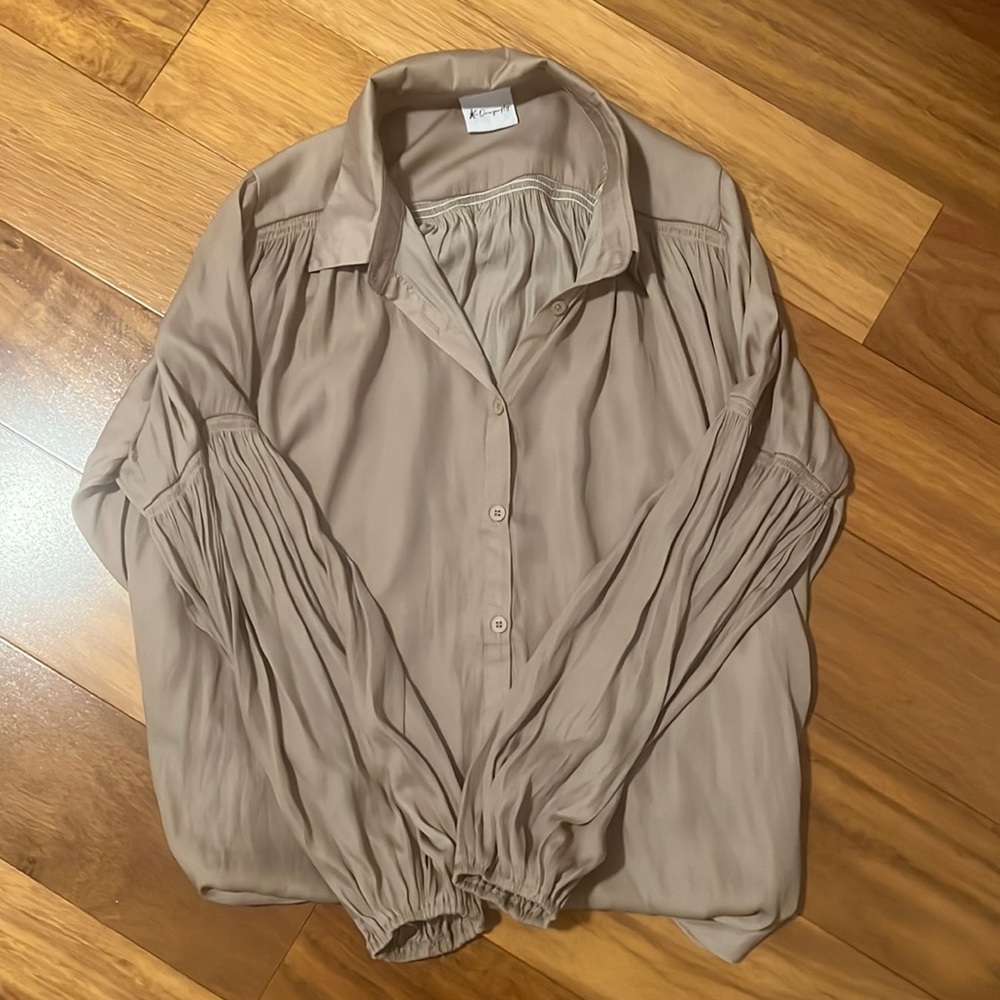 Dragon fly- blouse top long sleeve